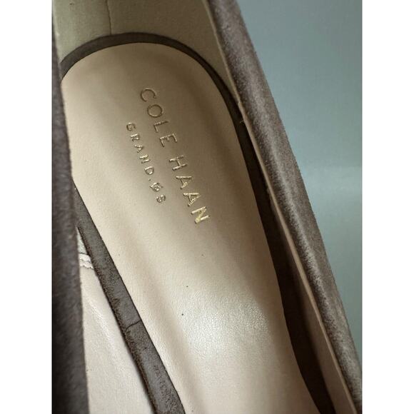 Cole Haan Women's Renner Grand Pump Morel Suede Block Heel Size 9.5 New - Picture 6 of 10